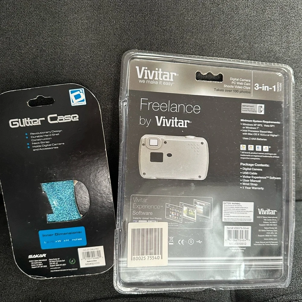 Vivitar Freelance Digital Camera with Silver Finish